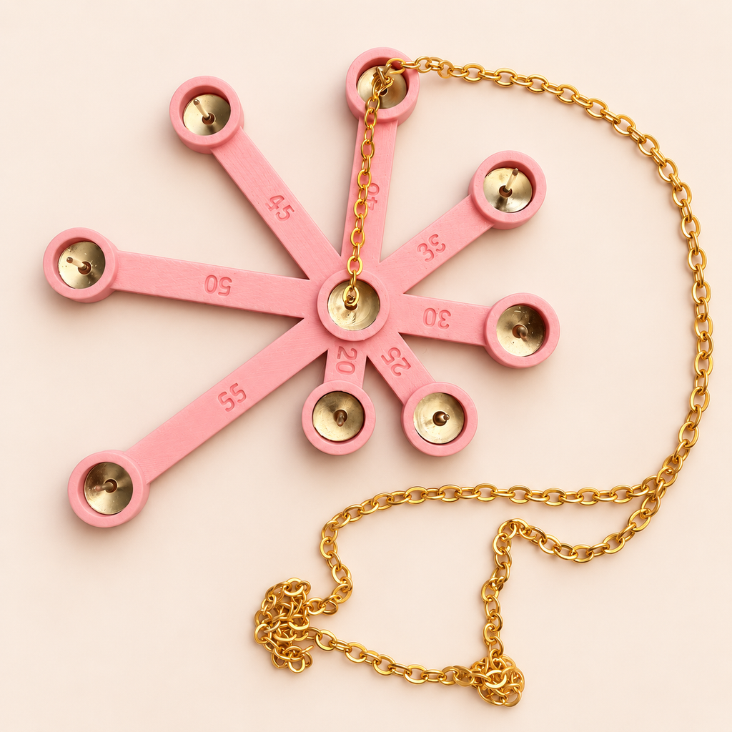 Chain Measuring Tool for Jewelry Making | 20–55 mm